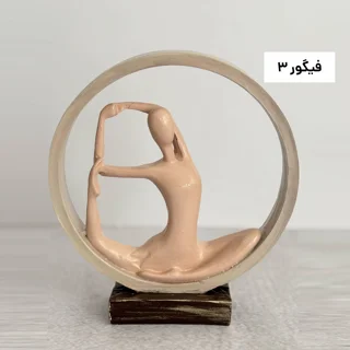 مجسمه یوگا دکوری تندیس